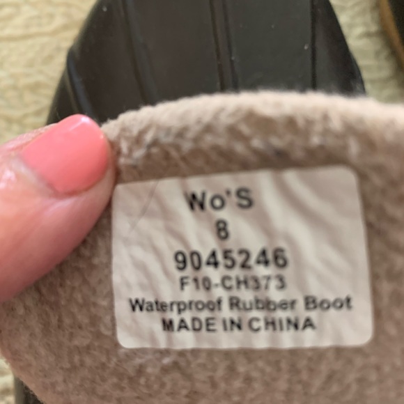 Sperry topsiders rain shoes - Picture 6 of 6